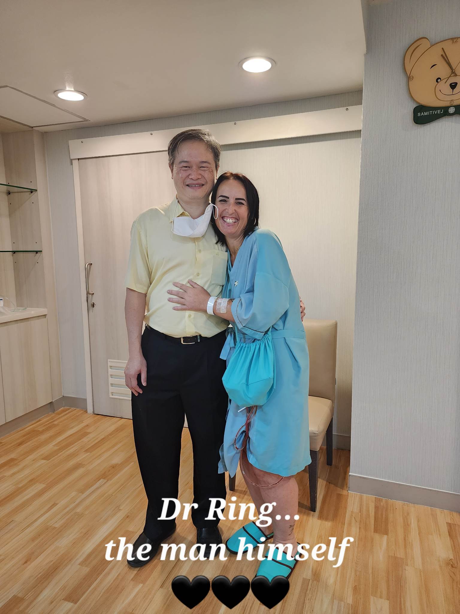 Kelly and Dr. Ring