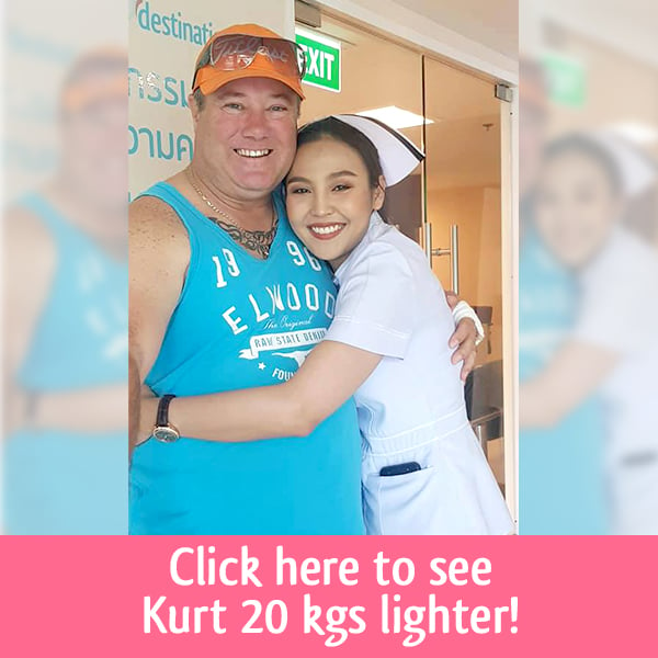 Kurt lost 20 kgs in 2 month